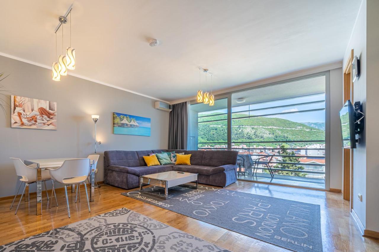 Sea View Apartments In Budva Bagian luar foto